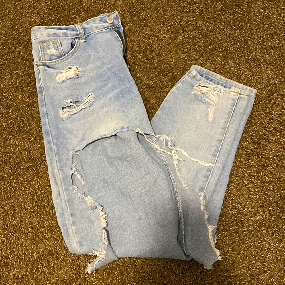 Very Ripped Mom Jeans.